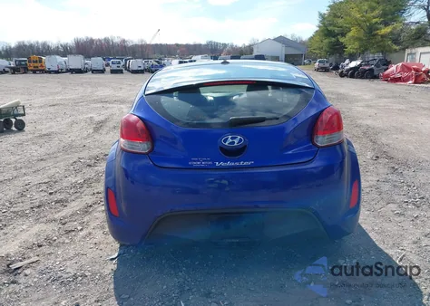 2012 Hyundai Veloster Base W/Black из США, поврежденный, VIN KMHTC6AD3CU036217